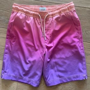 Boys Blue Crown swim trunks